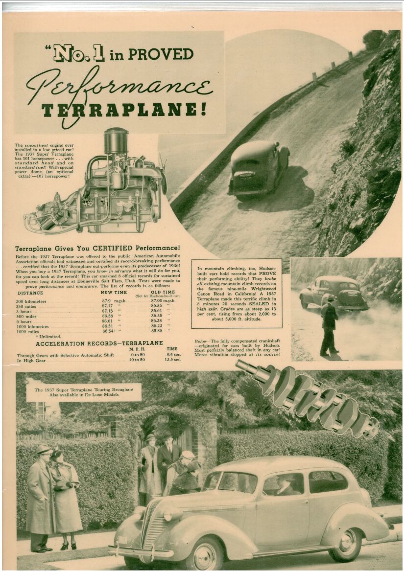 1937 Hudson Terraplane News Page 9
